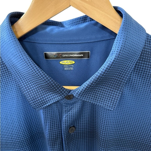 Greg Norman Men’s 3XL Play Dry 3-Button Collar Golf Performance activewear Polo - Picture 3 of 5